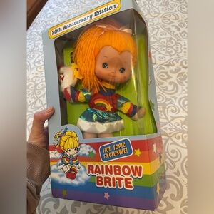 20th anniversary doll Rainbow Brite Doll with Vibrant Orange Hair